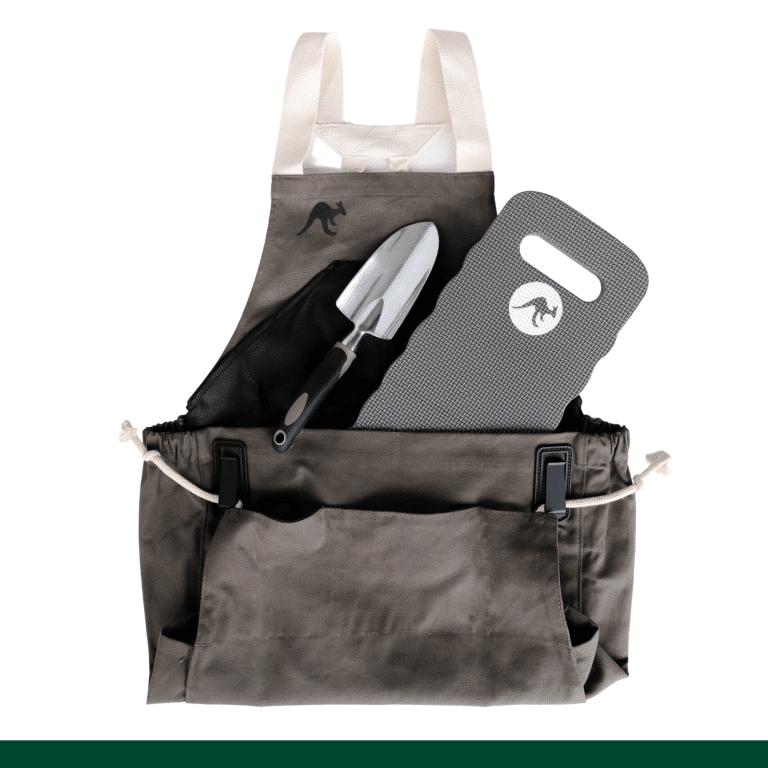 gift idea gray roo bungle with green stripe (1)